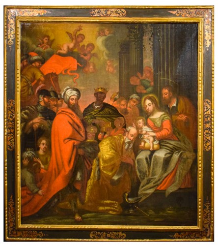 The Adoration of the Magi -Flanders 1st half of the 17th century